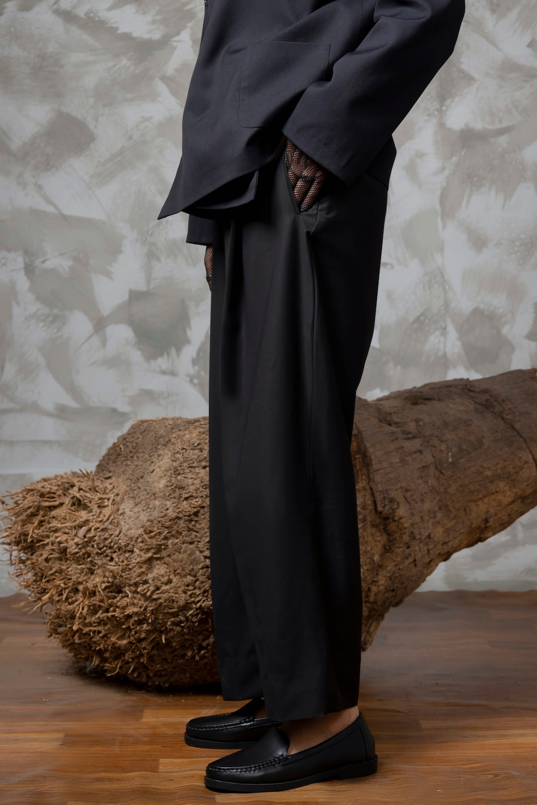 Pleated Pants