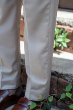 Tailored Trousers - Beige