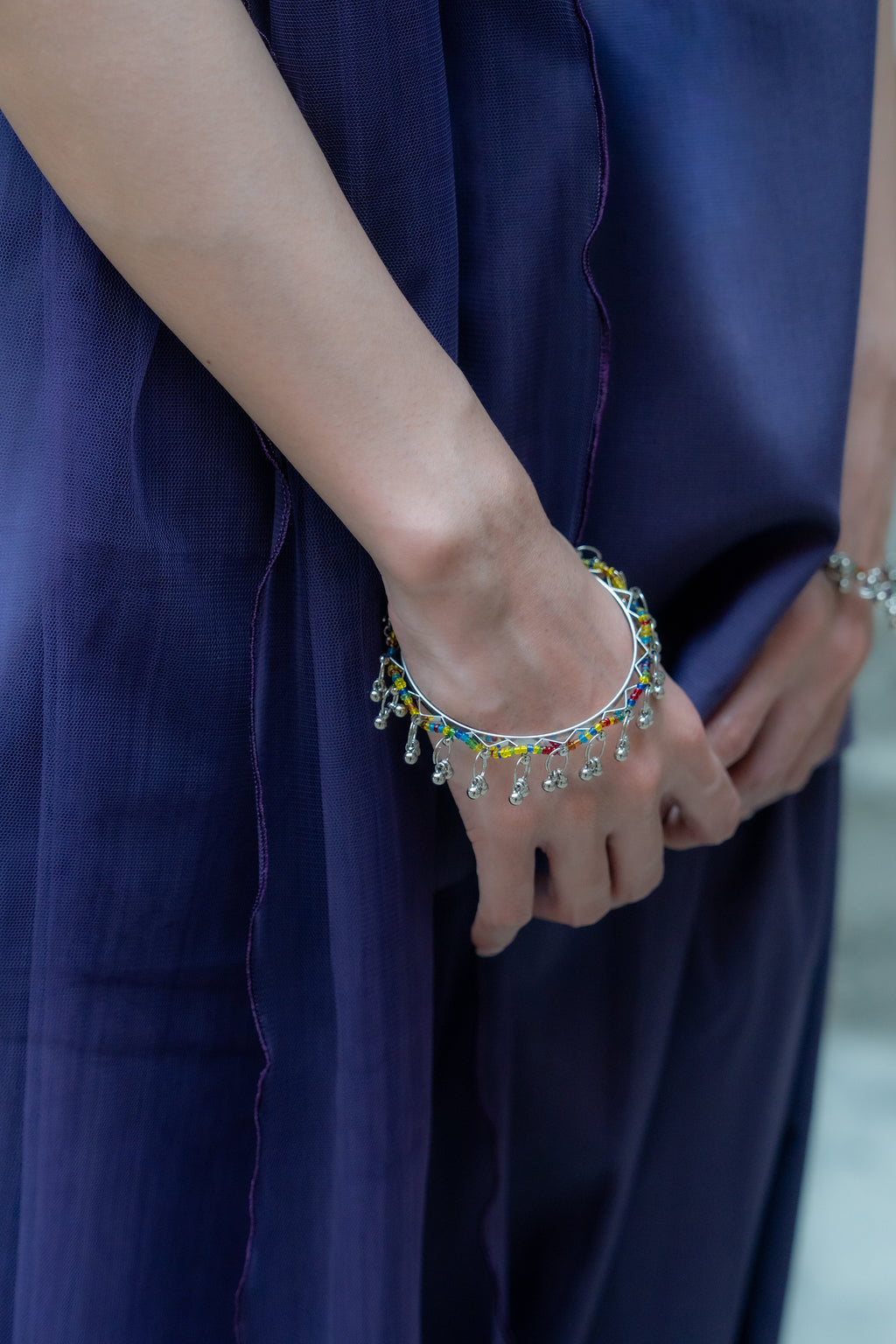 Midnight Teardrop - Deep Violet Purple