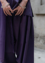 Midnight Teardrop - Deep Violet Purple