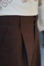 Tailored Trousers - Brown