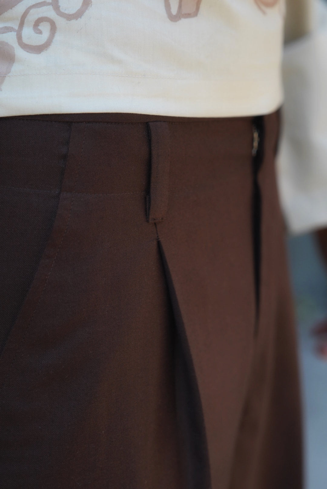 Tailored Trousers - Brown