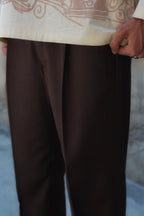 Tailored Trousers - Brown