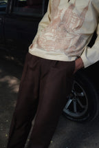 Tailored Trousers - Brown