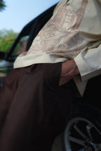 Tailored Trousers - Brown